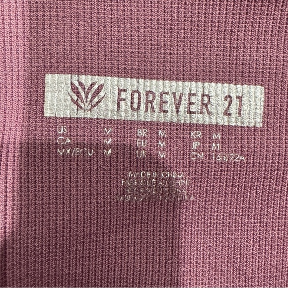 Forever 21 Purple Women's Everyday Leggings (M) - Picture 6 of 6